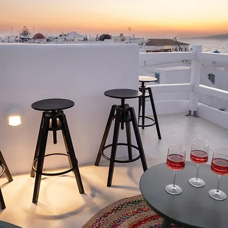 Mykonos Alley Stars - Secret Khora - 360 View Apartamento *
