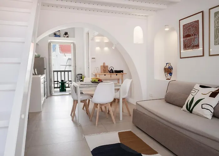 アパート Mykonos Alley Stars - Secret Khora - 360 View Mykonos Town