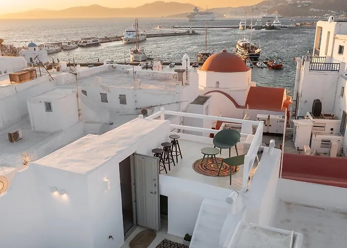 Mykonos Alley Stars - Secret Khora - 360 View * Mykonos Town