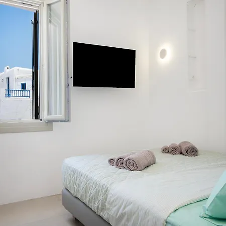 شقة Mykonos Alley Stars - Secret Khora - 360 View *