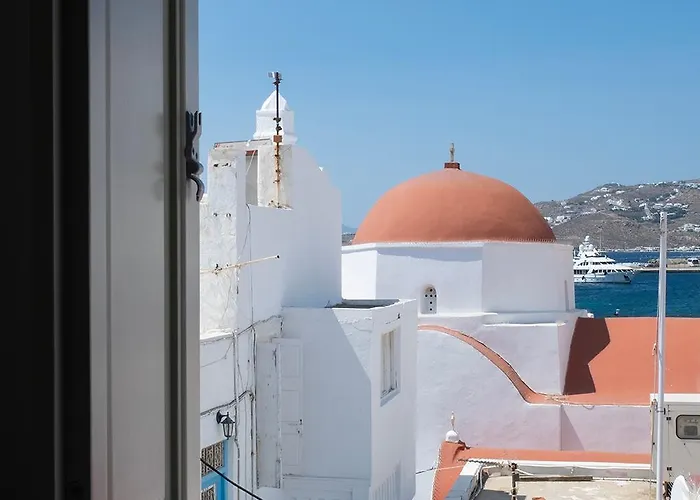 Mykonos Alley Stars - Secret Khora - 360 View Apartman